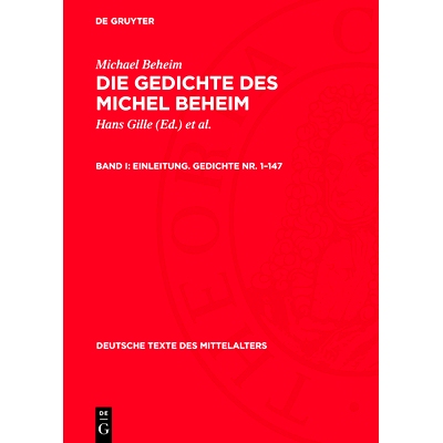 预订 Einleitung. Gedichte Nr. 1–147: 9783112718407