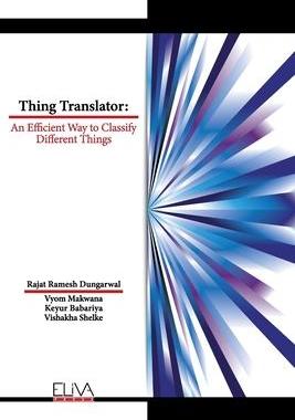 [预订]Thing Translator: An Efficient Way to Classify Different Things 9781636483726