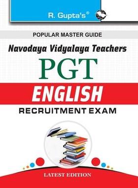 [预订]Navodaya Vidyalaya: PGT (English) Recruitment Exam Guide 9789350124635