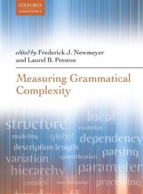 【预订】Measuring Grammatical Complexity