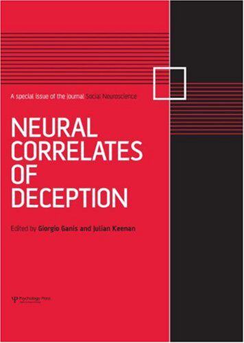 【预订】Neural Correlates of Deception