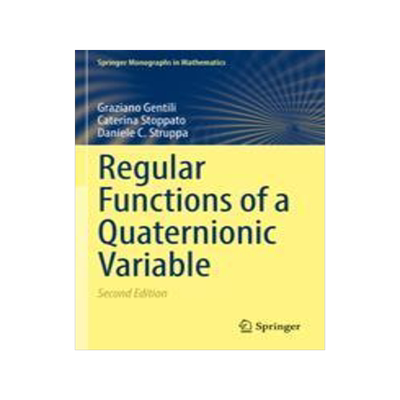 [预订]Regular Functions of a Quaternionic Variable 9783031075339