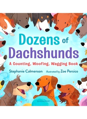 预订 Dozens of Dachshunds: A Counting, Woofing, Wagging Book: 9781547602223