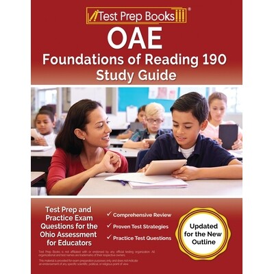 预订 OAE Foundations of Reading 190 Study Guide: Test Prep and Practice Exam for the Ohio Assessment for Educators [Upda