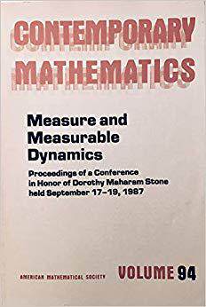 【预售】Measure and Measurable Dynamics