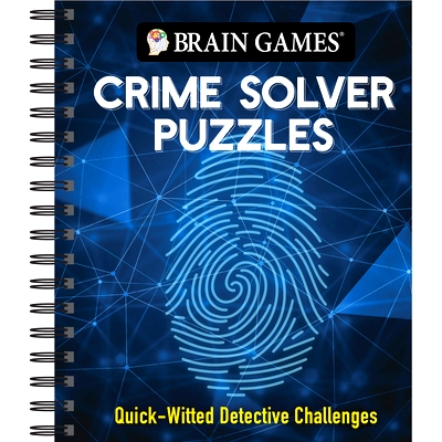 预订 Brain Games - Crime Solver Puzzles: Quick-Witted Detective Challenges