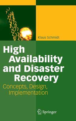 【预订】High Availability and Disaster Recovery