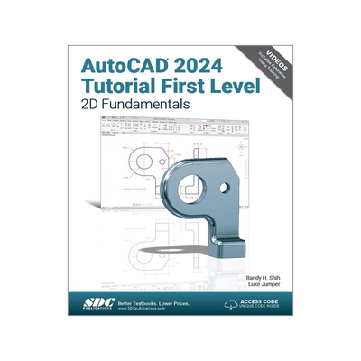 [预订]AutoCAD 2024 Tutorial First Level 2D Fundamentals 9781630575854