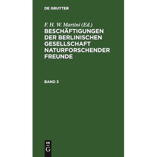 Ges.. Naturf. Bbgnf Beschaeft. 9783112439074 Berl. Bd. 预订 Fr.