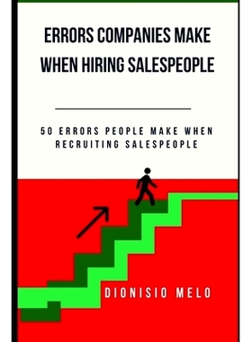 预订 Errors Companies Make When Recruiting Salespeople: 9798329681598