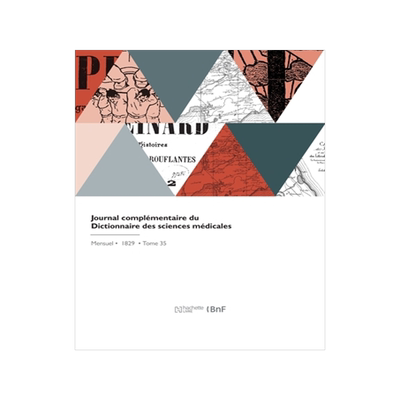 预订 Journal complémentaire du Dictionnaire des sciences médicales