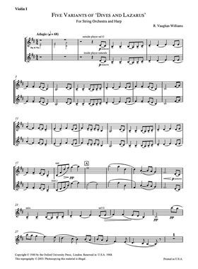 预订 Five Variants on ’Dives and Lazarus’ 五變奏曲：「死與拉撒路」: 9780193866485