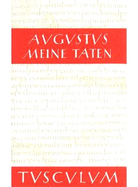 预订 Meine Taten - Res gestae divi Augusti: Lateinisch - Griechisch - Deutsch 我的事迹-奥古斯都的研究: 9783050053806