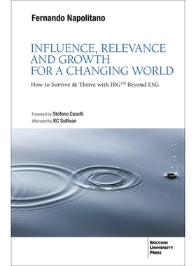 预订 Influence, Relevance and Growth for a Changing World: How to Survive and Strive in a Post-ESG Environment 不断变化