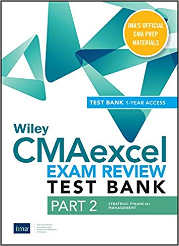 【预售】Wiley Cmaexcel Learning System Exam Review 2020 Test Bank: Part 2, Strategic Financial Management(1-Year...