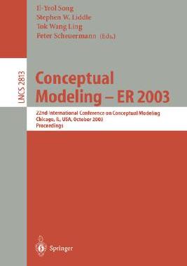【预订】Conceptual Modeling -- ER 2003