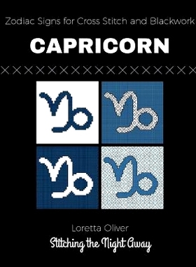 预订 Capricorn Zodiac Signs for Cross Stitch and Blackwork: 9781791675301
