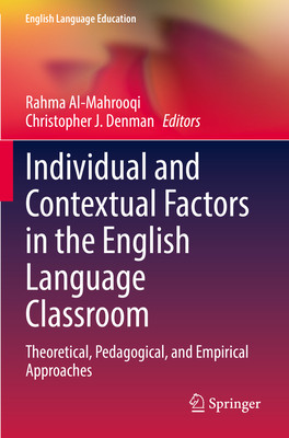 [预订]Individual and Contextual Factors in the English Language Classroom