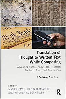【预售】Translation of Thought to Written Text While Composing