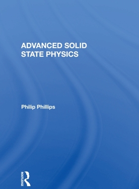 【预订】Advanced Solid State Physics 9780367157258