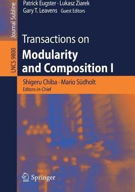 预订 Transactions on Modularity and Composition I