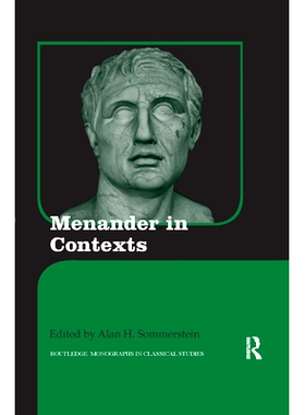 预订 Menander in Contexts 具体语境下的米南德: 9780367868420