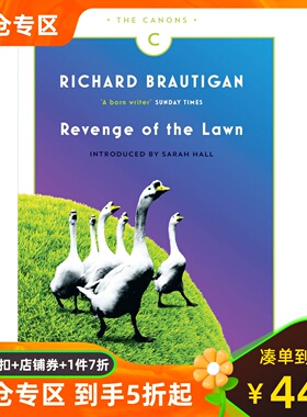 英文原版 草坪的复仇Revenge of the Lawn 理查德·布劳提Richard Brautigan 黑色幽默短篇小说融合诗