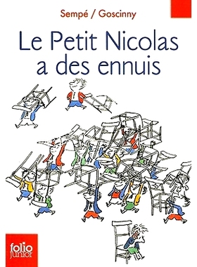 现货 法语原版 小淘气尼古拉的故事5 小尼古拉的烦恼 法国经典儿童文学初级阅读Le Petit Nicolas a des Ennuis René Goscinny