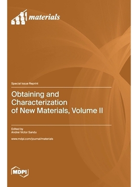 预订 Obtaining and Characterization of New Materials, Volume II: 9783036582450