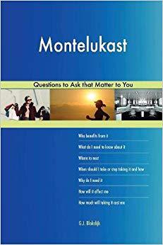 【预售】Montelukast 538 Questions to Ask Tha...