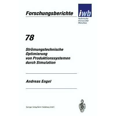 预订 Strömungstechnische Optimierung Von Produktionssystemen Durch Simulation