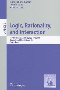 【预订】Logic, Rationality, and Interaction