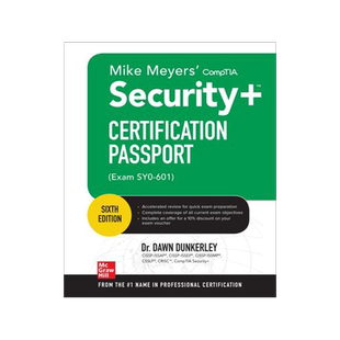 [预订]Mike Meyers’ Comptia Security+ Certification Passport, Sixth Edition (Exam Sy0-601) 9781260467956