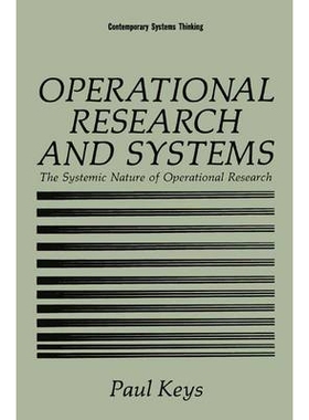 预订 Operational Research and Systems: The Systemic Nature of Operational Research: 9780306436420