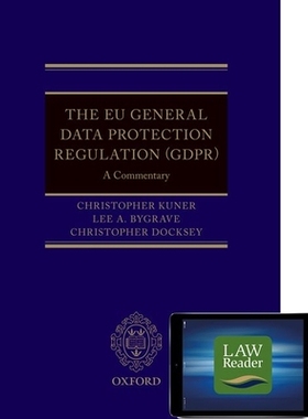 预订 The EU General Data Protection Regulation (GDPR): A Commentary Digital Pack: A Commentary 欧盟通用数据保护条例（GDP