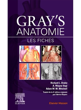 预订 Gray’s Anatomie - Les fiches 格雷的解剖学 - 床单: 9782294762246