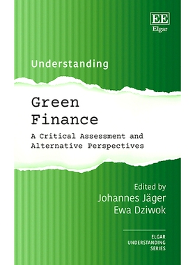 预订 Understanding Green Finance: A Critical Assessment and Alternative Perspectives 了解绿色金融: 9781803927541