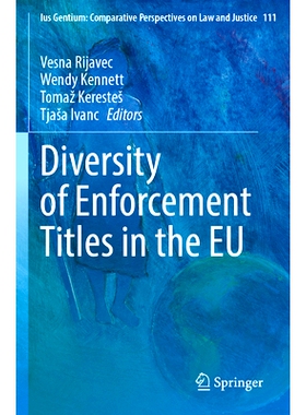 预订 Diversity of Enforcement Titles in the EU 欧盟执法名称的多样性: 9783031471100