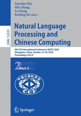 【预订】Natural Language Processing and Chinese Computing