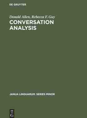 【预订】Conversation Analysis 9789027930026