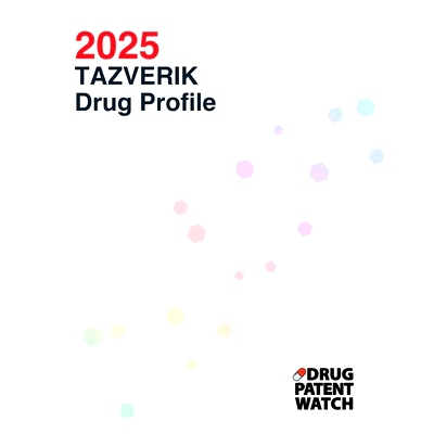预订 TAZVERIK (tazemetostat hydrobromide) Drug Profile, 2025: TAZVERIK (tazemetostat hydrobromide) drug patents, clinica