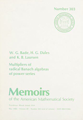【预售】Multipliers of Radical Banach Algebras of Power Series