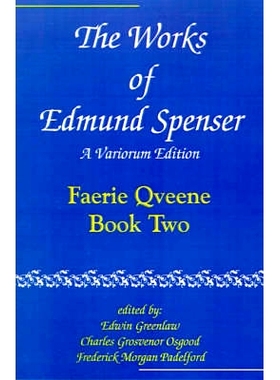 预订 The Works of Edmund Spenser: A Variorum Edition 埃德蒙·斯宾塞著作集锦: 9780801869846
