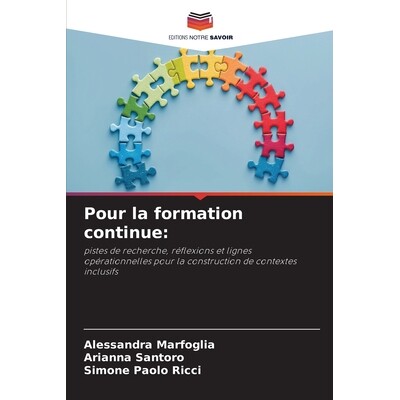 预订 Pour la formation continue: pistes de recherche, réflexions et lignes opérationnelles pour la construction de con