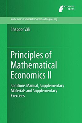 【预订】Principles of Mathematical Economics II