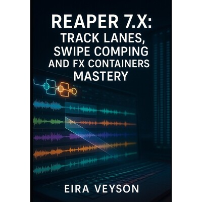 预订 Reaper 7.X: Track Lanes, Swipe Comping, and Fx Containers Mastery: The Complete Guide to Modern Workflow with Paral