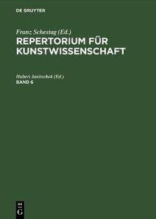 FÜR REPERTORIUM KUNSTWISSENSCHAFT 9783111075518 预订