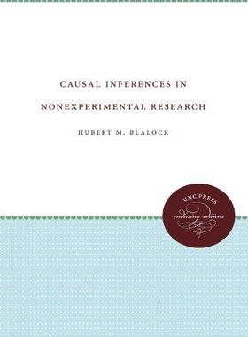 [预订]Causal Inferences in Nonexperimental Research 9780807840108