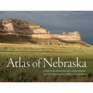 预订 Atlas of Nebraska 内布拉斯加州地图集: 9781496227836