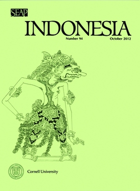 预订 Indonesia Journal: October 2012: 9780877278948